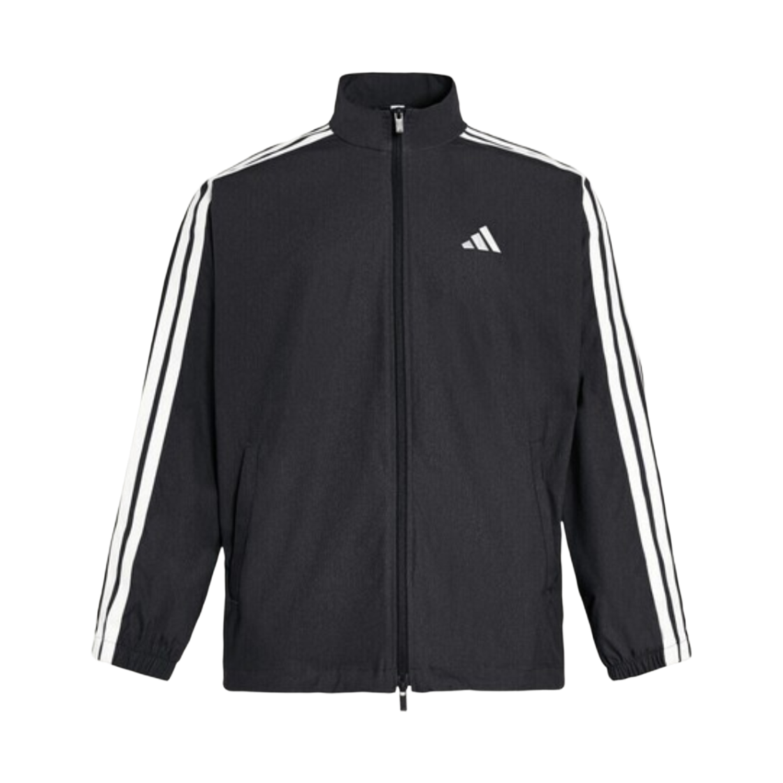 KR2548 Adidas Sportswear 3-Stripes Denim Jacket Black - KR Sizing