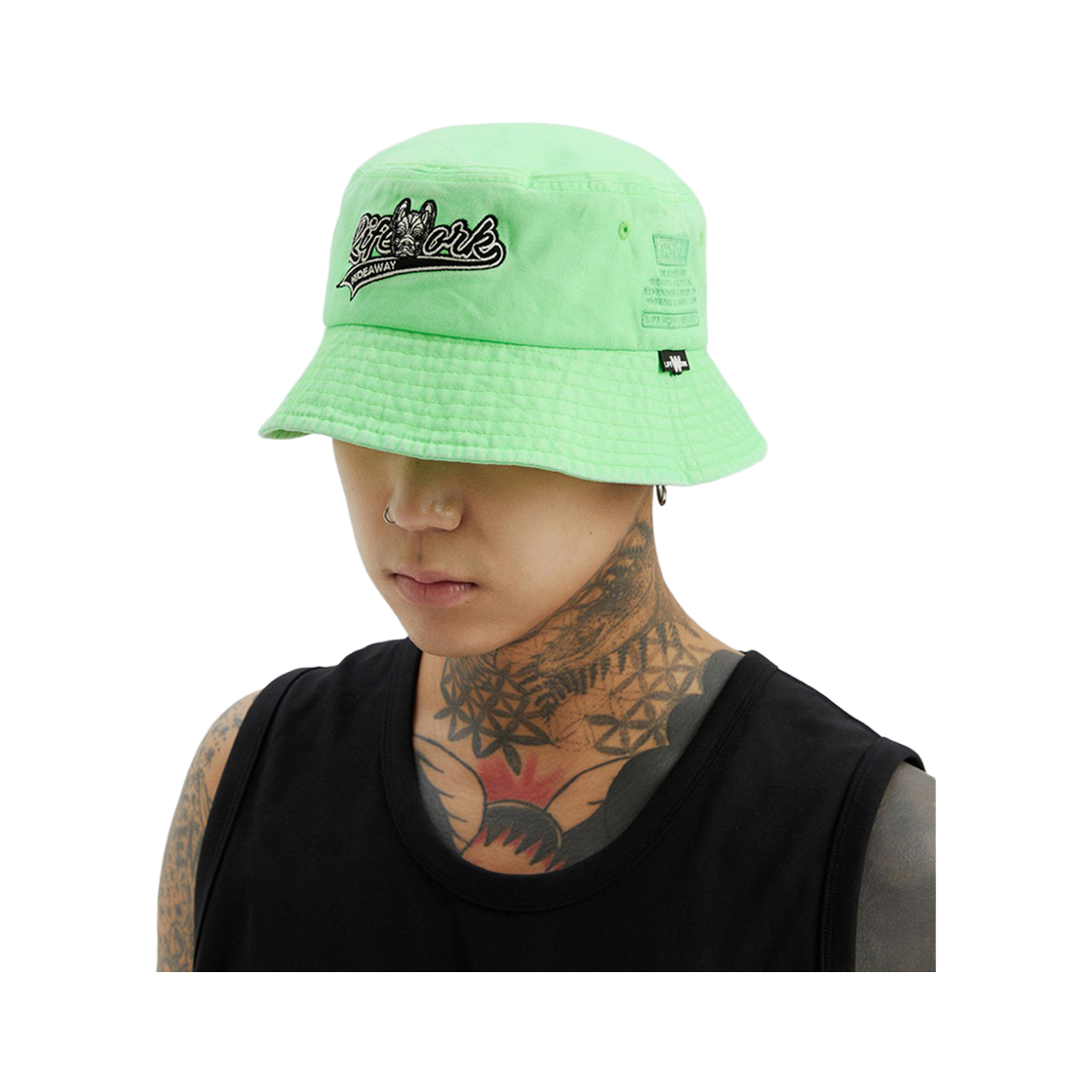 라이프워크 피그먼트 워싱 버킷햇_LW225CP401(Lifework Pigment-Washed Bucket Hat_LW225CP401) - 2
