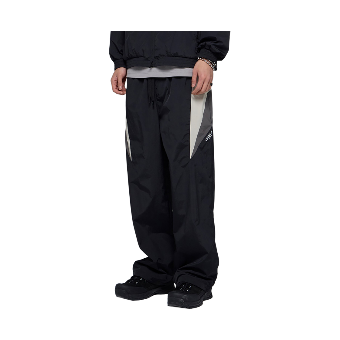 라이프워크 L3 플레인 스포티 와이드 팬츠_LW253WL375(Lifework L3 Plain Sporty Wide Pants_LW253WL375) - 3