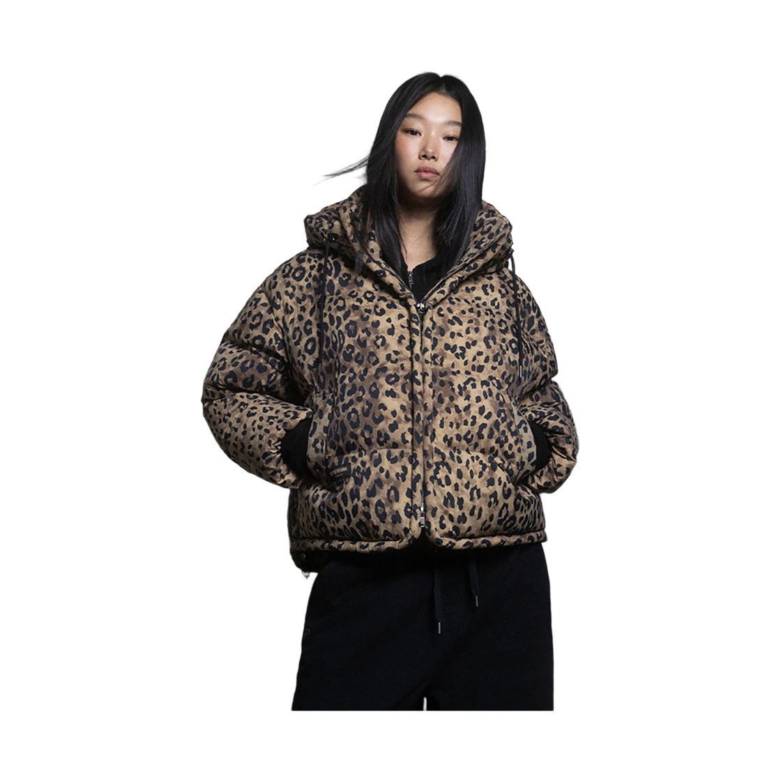 라이프워크 세미 오버핏 후드 다운 점퍼_LW254DJ712(Lifework Semi-Overfit Hooded Down Jumper_LW254DJ712) - 3