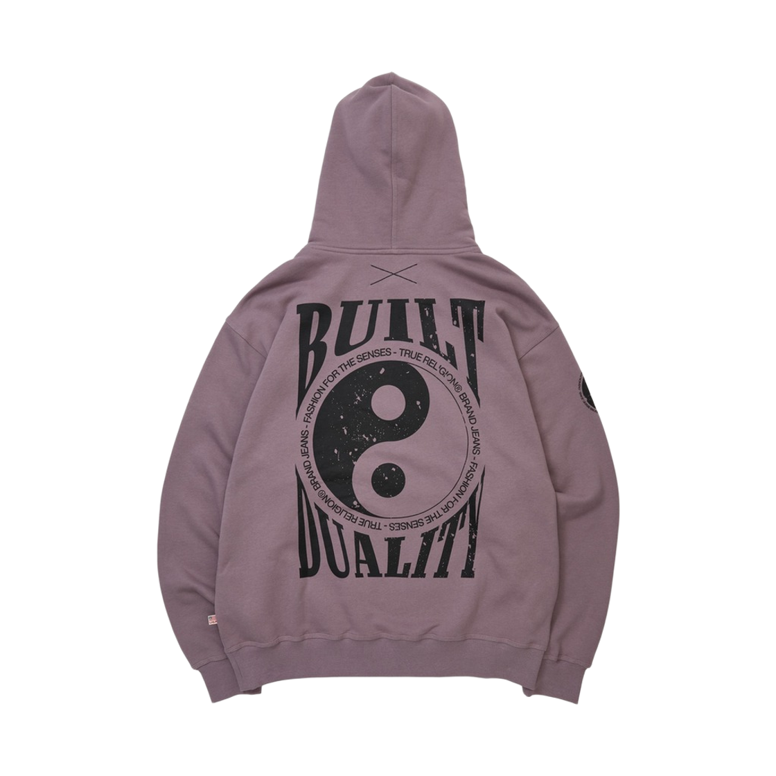 TRB4HDU301LPP True Religion Yinyang Hoodie - Light Purple