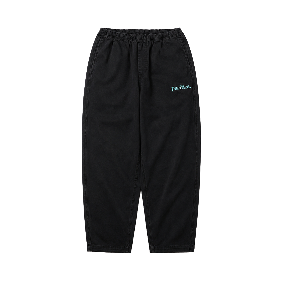 26FW0403 BIGWAVE COLLECTIVE Loose Straight Easy Pants Washed Black