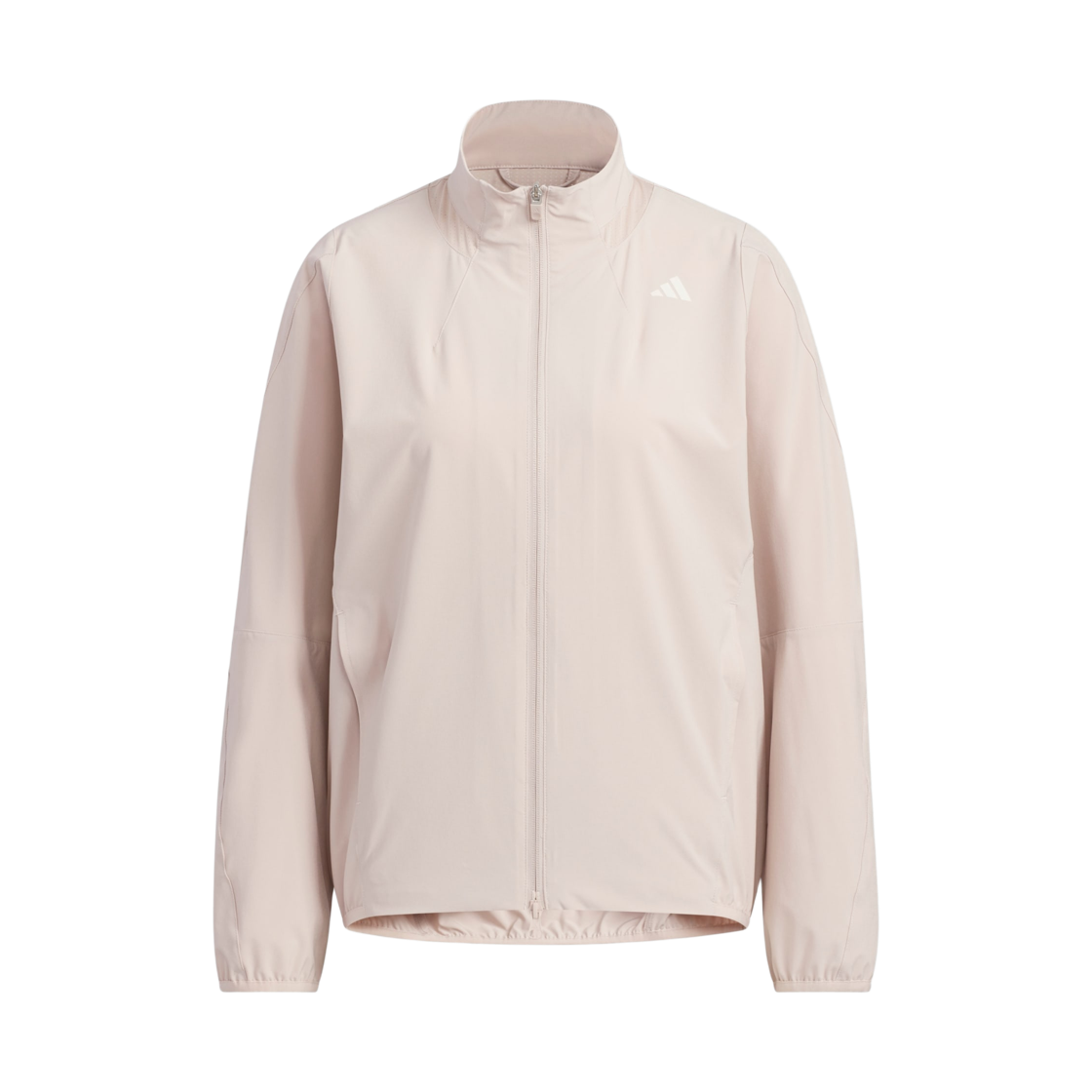 KE9132 (W) Adidas Training Essentials Plus Loose Fit Stretch Woven Jacket Wonder Taupe - KR Sizing
