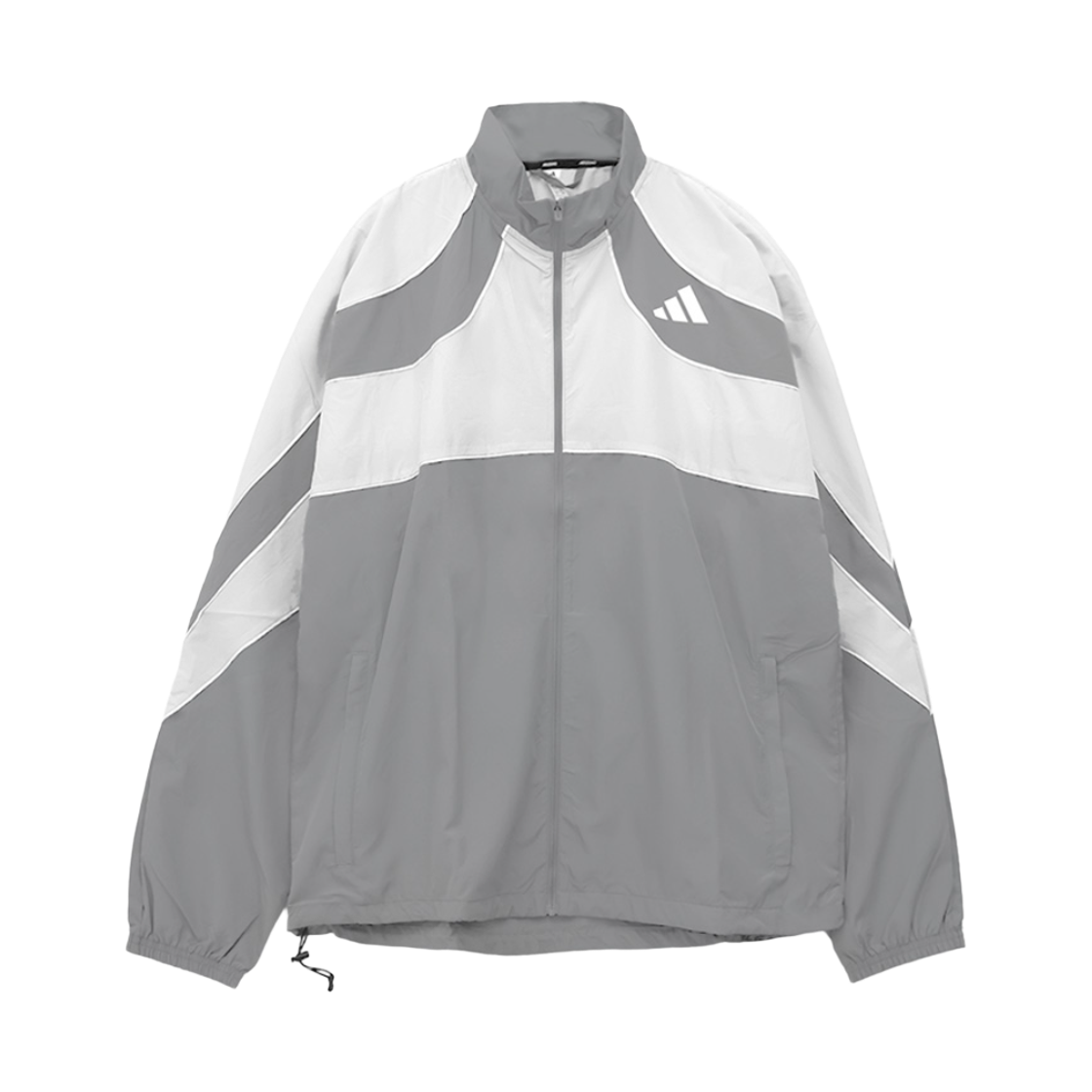 KG9747 Adidas Adizero Archive Running Jacket Grey Three Grey One - KR Sizing