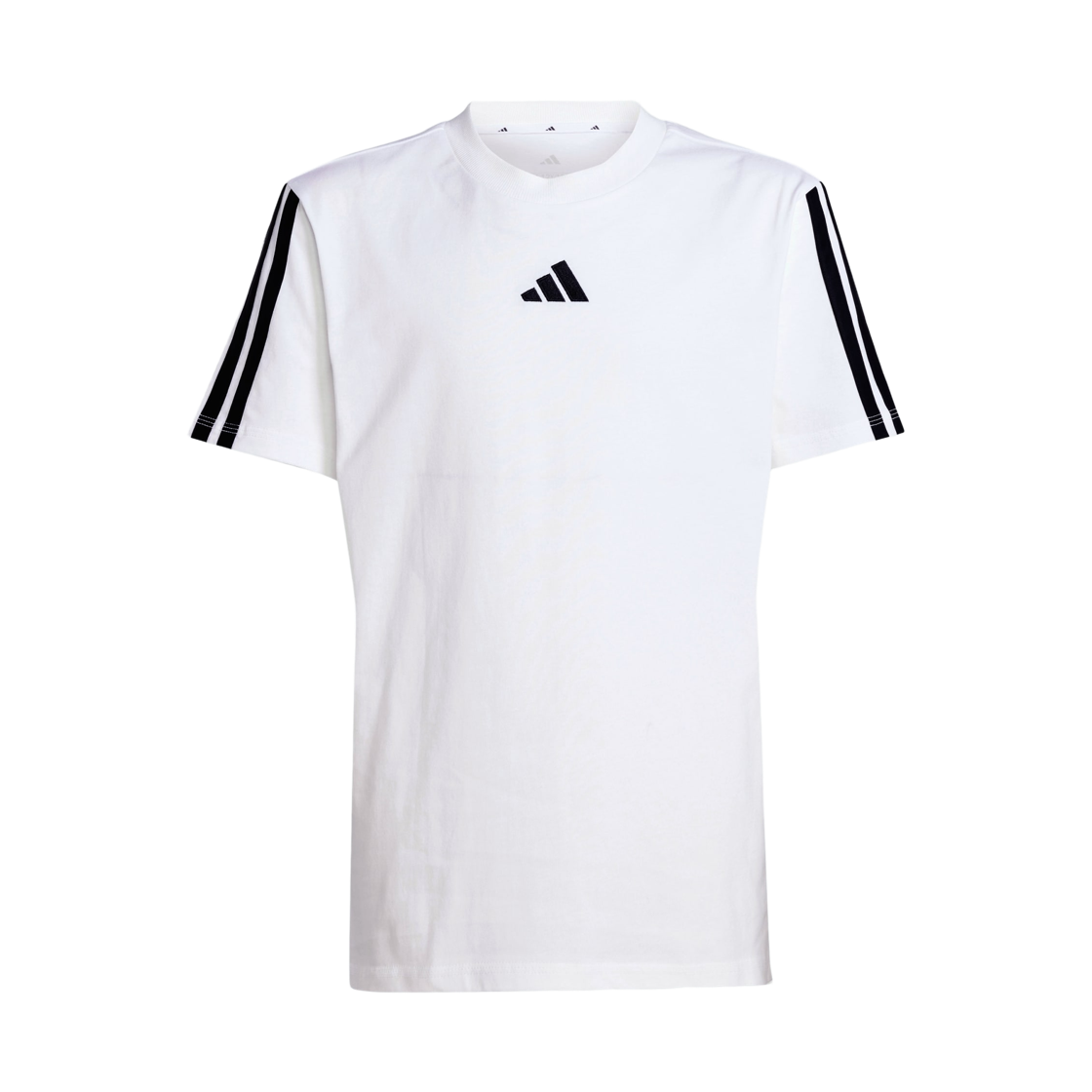 JD6488 (Kids) Adidas Essentials T-Shirt White Black - KR Sizing