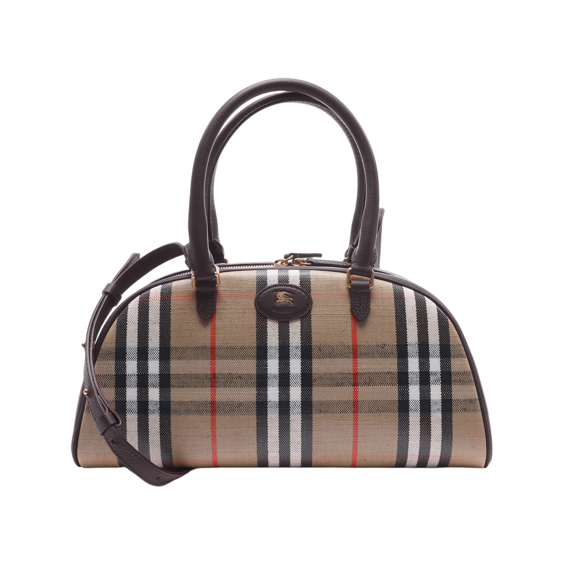 [15% 쿠폰] 버버리 하이랜드 볼링 토트백 샌드 베이지([15% 쿠폰] Burberry Highland Bowling Tote Bag Sand Beige) - 2