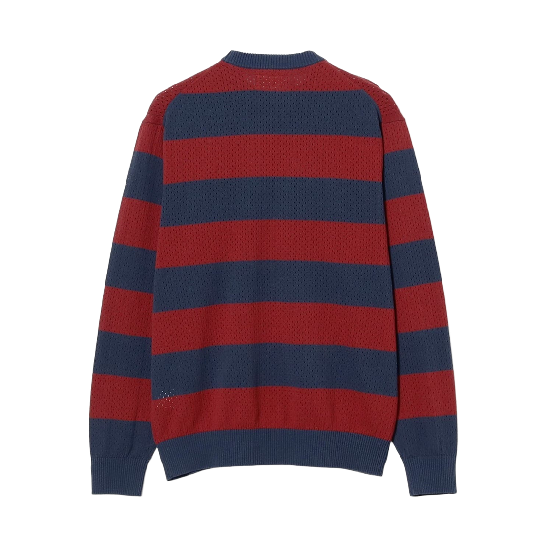 빔즈 플러스 크루 러거 스트라이프 레드(Beams Plus Crew Rugger Stripe Red) - 2