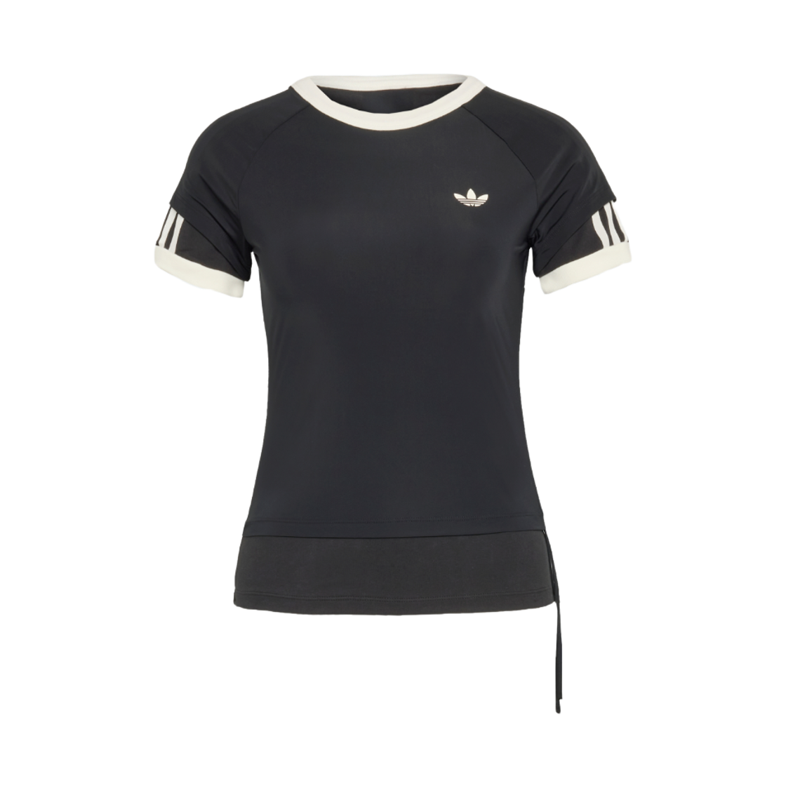 KW4528 (W) Adidas Double Layered Cali T-Shirt Black - KR Sizing