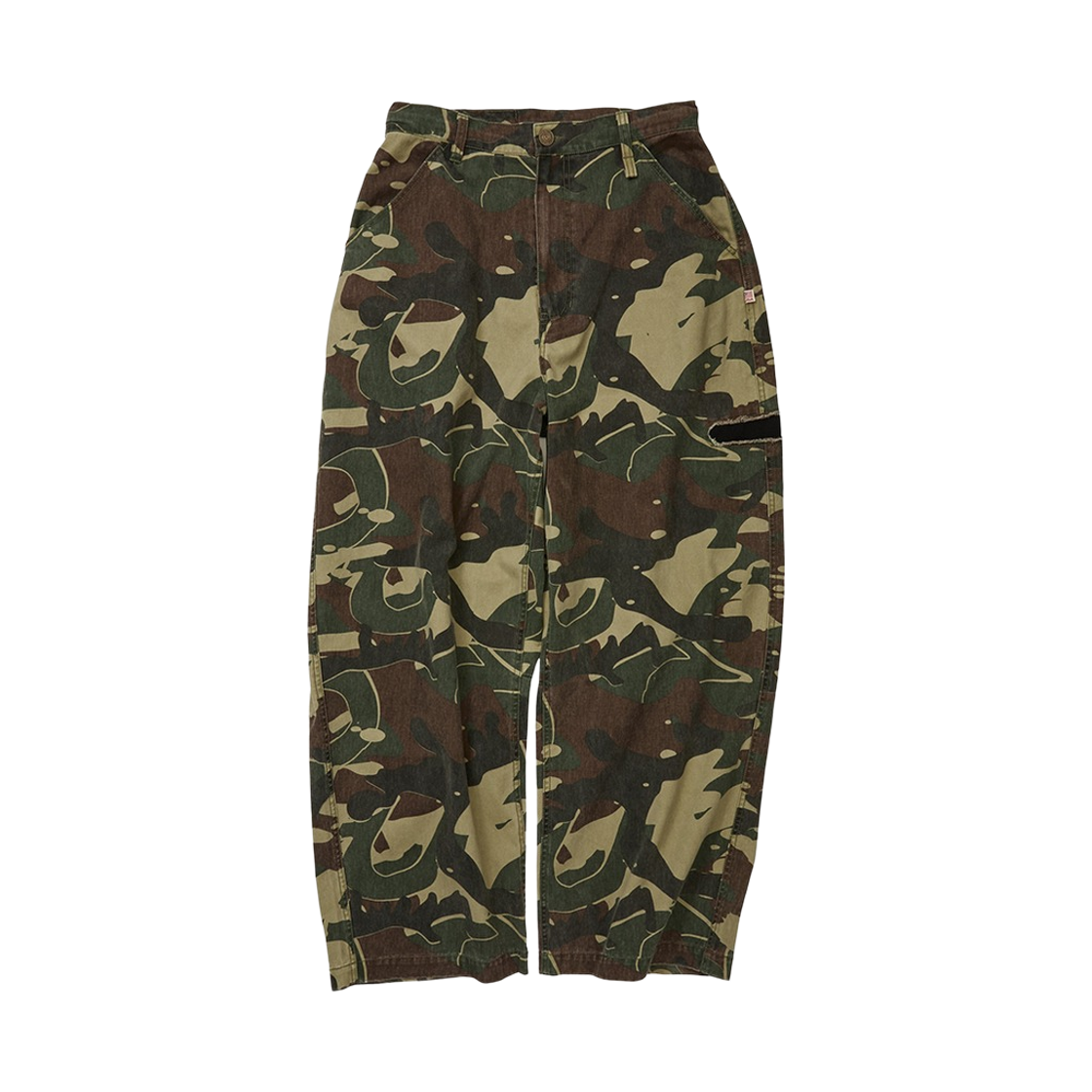 트루릴리젼 글로리어스 와이드 워시드 팬츠 - 카모(True Religion Glorious Wide Washed Pants - Camo) - 2