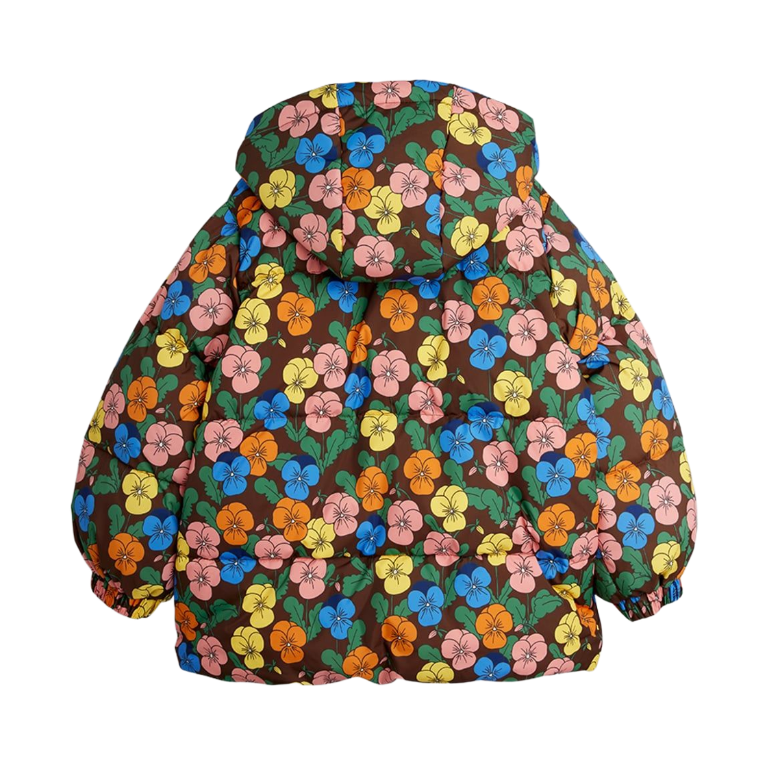 (키즈) 미니 로디니 비올라스 헤비 푸퍼 멀티((Kids) Mini Rodini Violas Heavy Puffer Multi) - 2