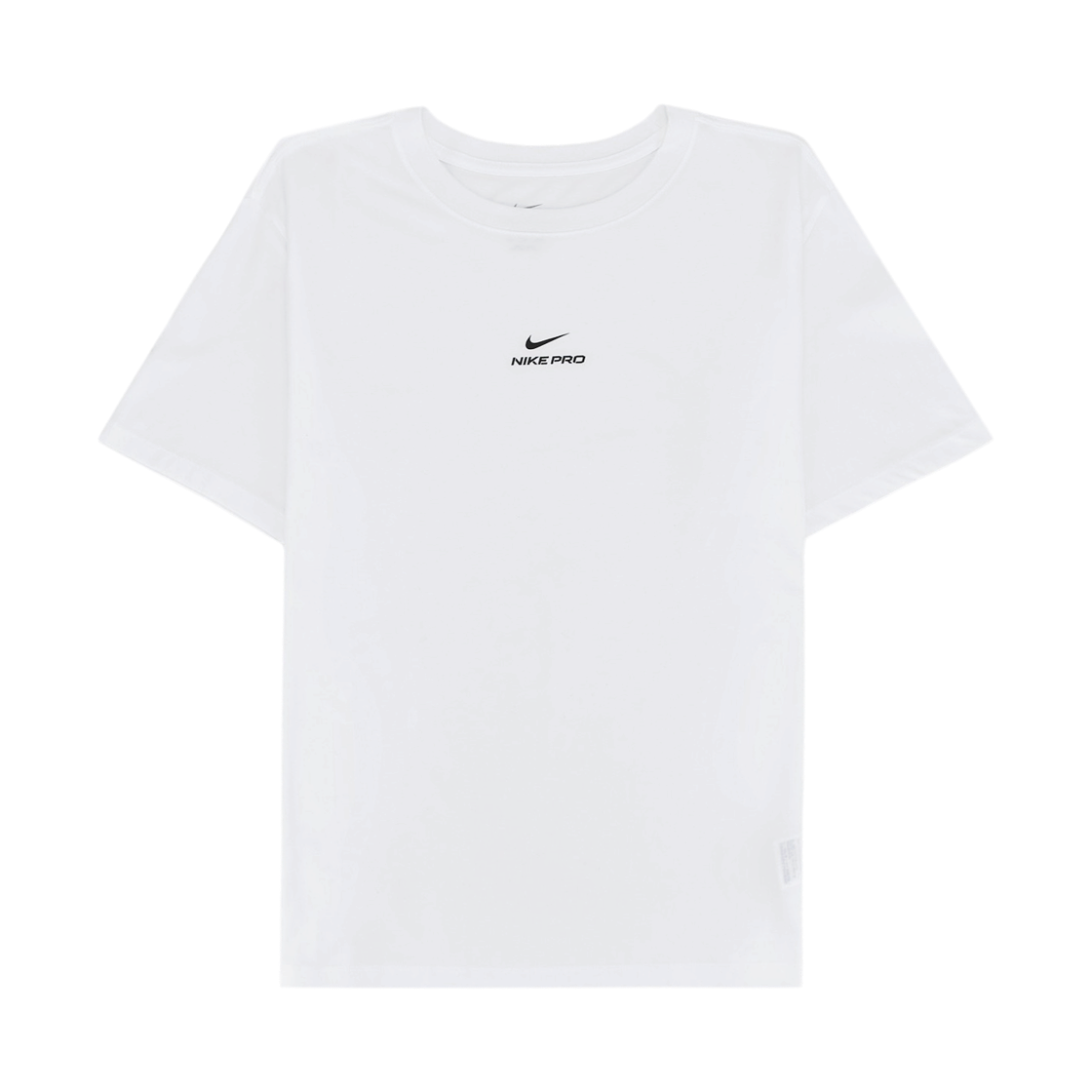 IH1948-100 Nike Pro Dri-Fit T-Shirt White Black - Asia