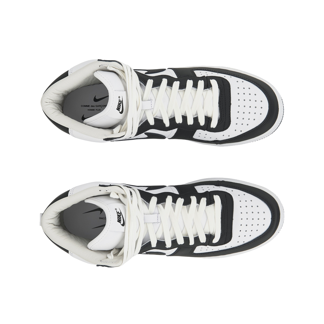 나이키 x 꼼데가르송 옴므 플러스 터미네이터 하이 블랙(Nike x Comme des Garcons Homme Plus Terminator High Black) - 5