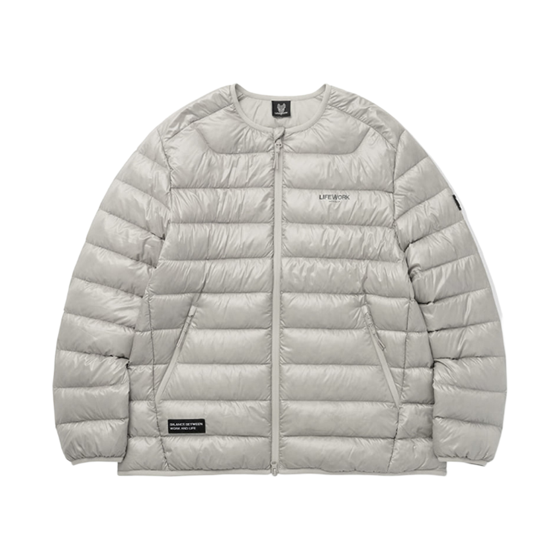 라이프워크 Lite 호리즌 퀼팅 다운 점퍼_LW254DJ100(Lifework Lite Horizon Quilted Down Jumper_LW254DJ100) - 4