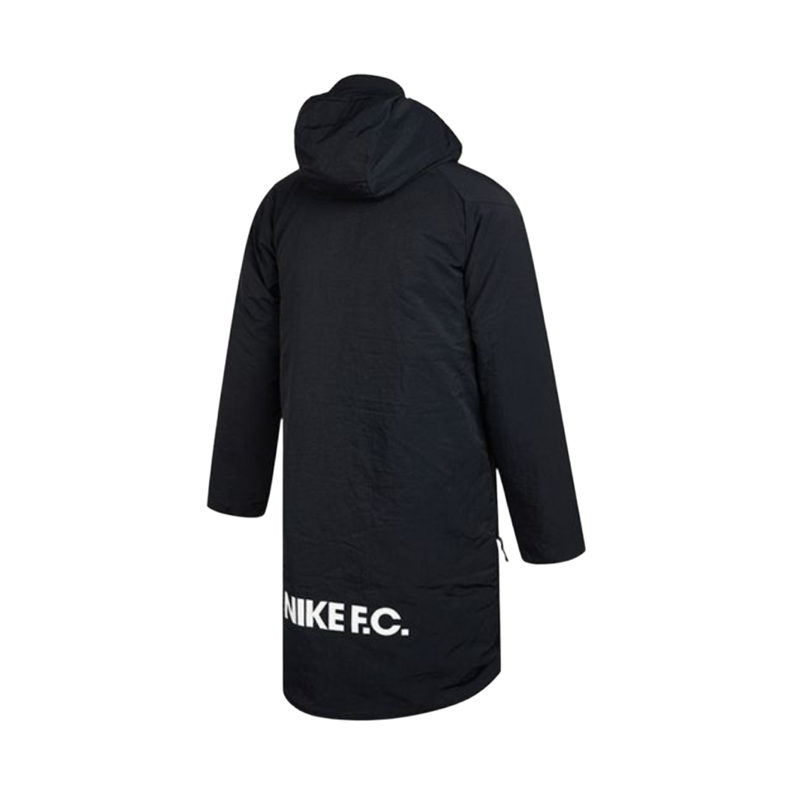 나이키 F.C. 사이드라인 필드 자켓 블랙 화이트 - 아시아(Nike F.C. Sideline Filled Jacket Black White - Asia) - 2