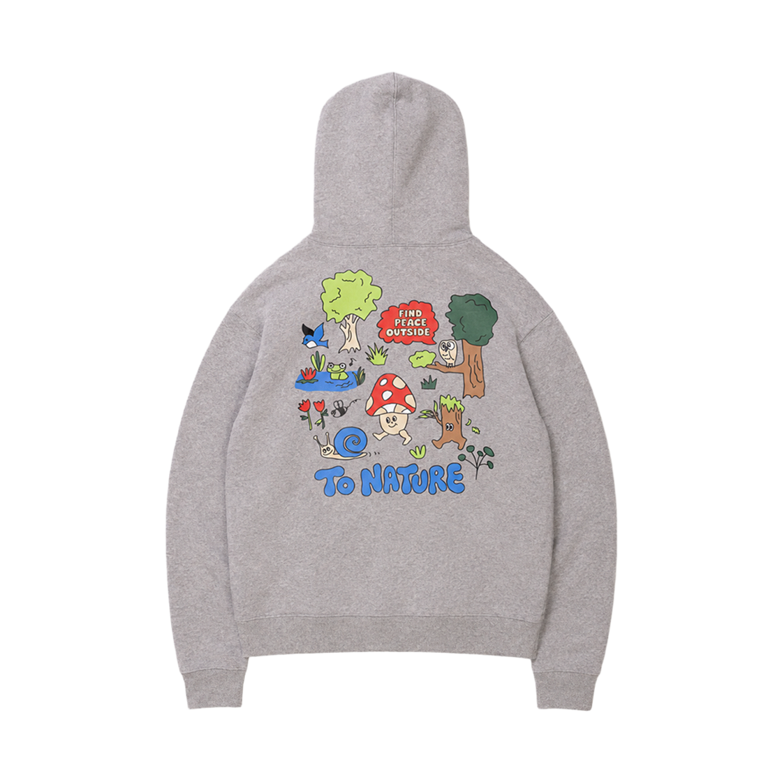 26FW0407 BIGWAVE COLLECTIVE Seoul Forest Park Hoodie