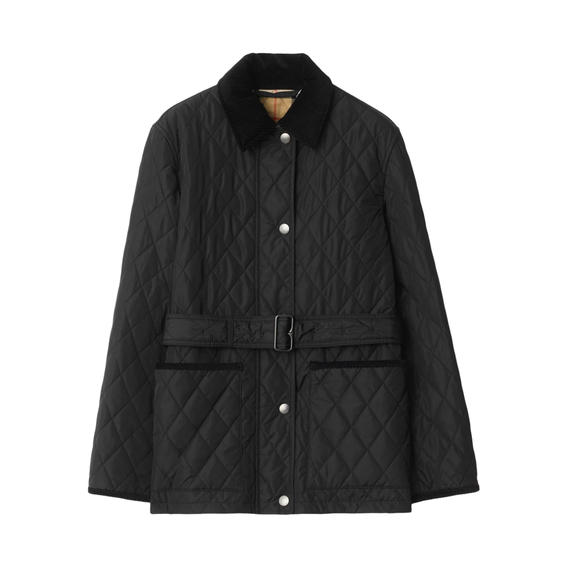 8110378 A1189 [15% 쿠폰] (W) Burberry Chiltern Quilted Jacket Black