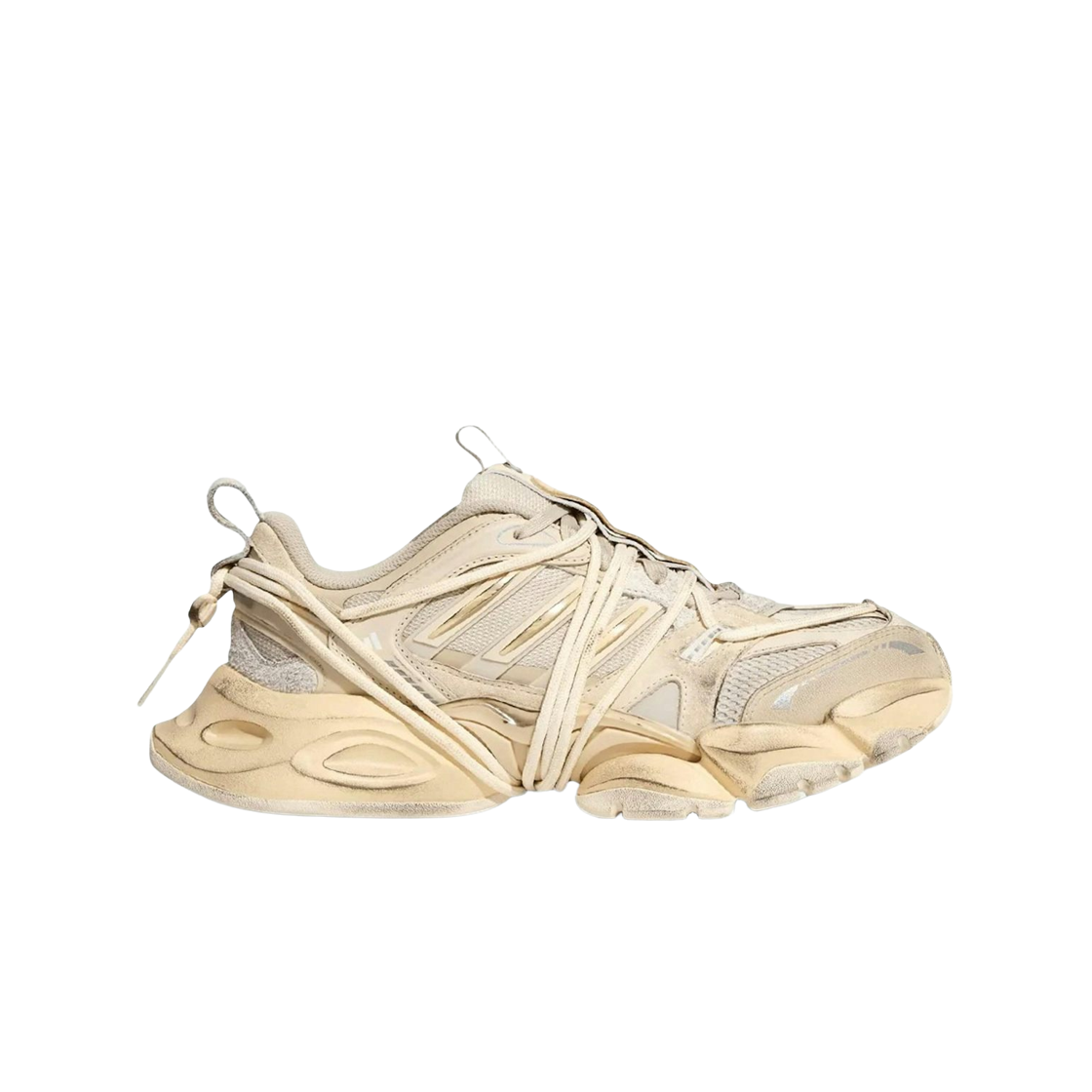 KZ7205 Adidas XLG Runner Deluxe 2.0 Wonder White Crystal Linen