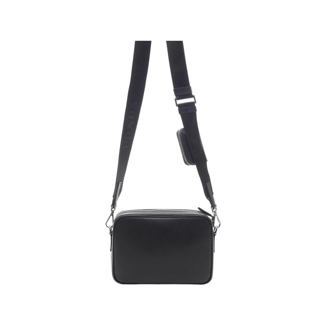 [15% 쿠폰] 프라다 사피아노 레더 숄더백 블랙([15% 쿠폰] Prada Saffiano Leather Shoulder Bag Black) - 4