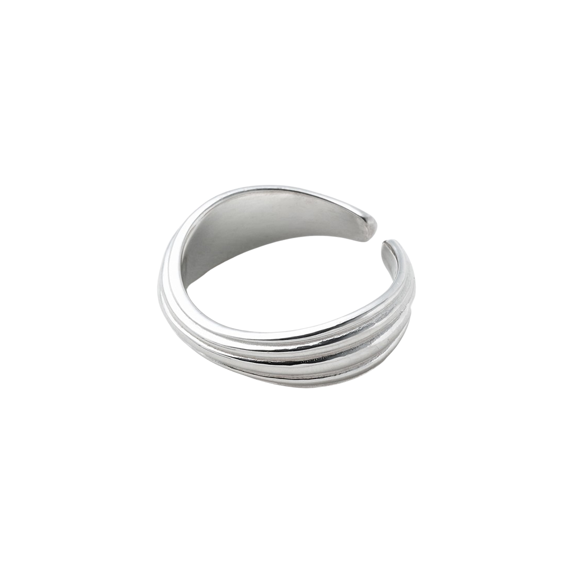 AL30 Another Layer Soft Shell Ring Silver