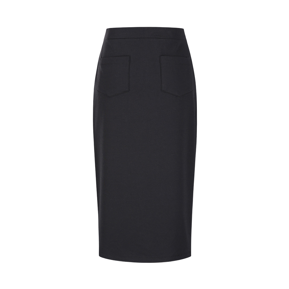 쇠아 후크 사이드 슬릿 레이스 라인 롱 스커트 블랙(SØAR Hook Side Slit Lace-Lined Maxi Skirt Black) - 2