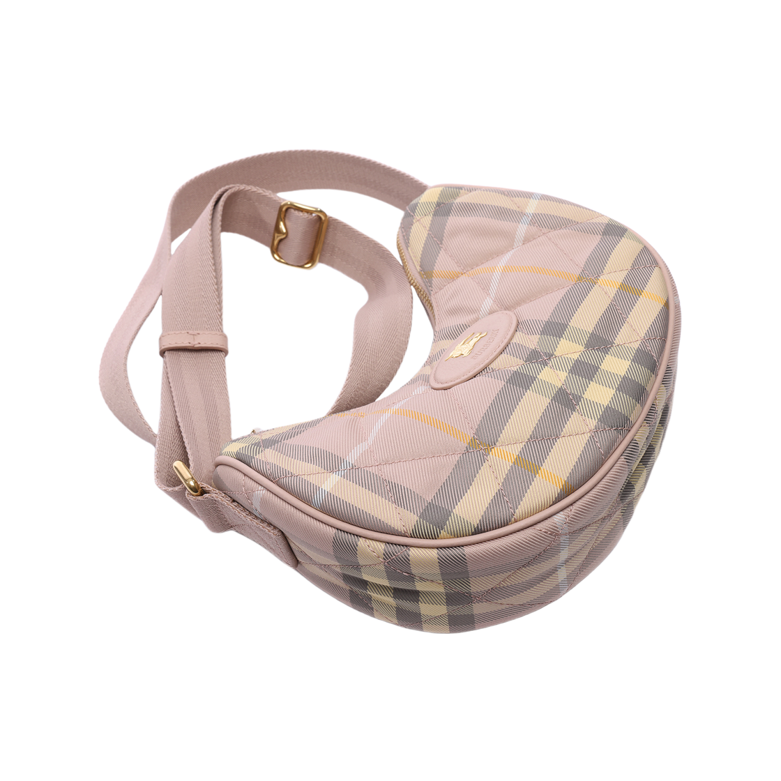 [15% 쿠폰] 버버리 홀스슈 크로스바디백 티컵 핑크([15% 쿠폰] Burberry Horseshoe Crossbody Bag Teacup Pink) - 5