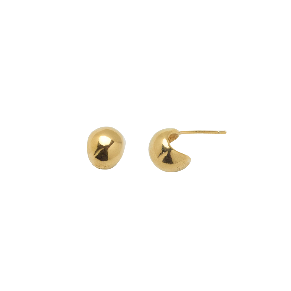 어나더레이어 돔 이어링 골드(Another Layer Dome Earring Gold)