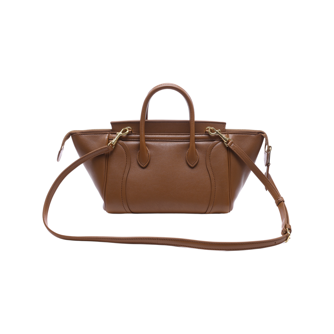 [15% 쿠폰] 셀린느 스몰 뉴 러기지 서플 샤이니 램스킨 소프트 탄([15% 쿠폰] Celine Small New Luggage in Supple Shiny Lambskin Soft Tan) - 4