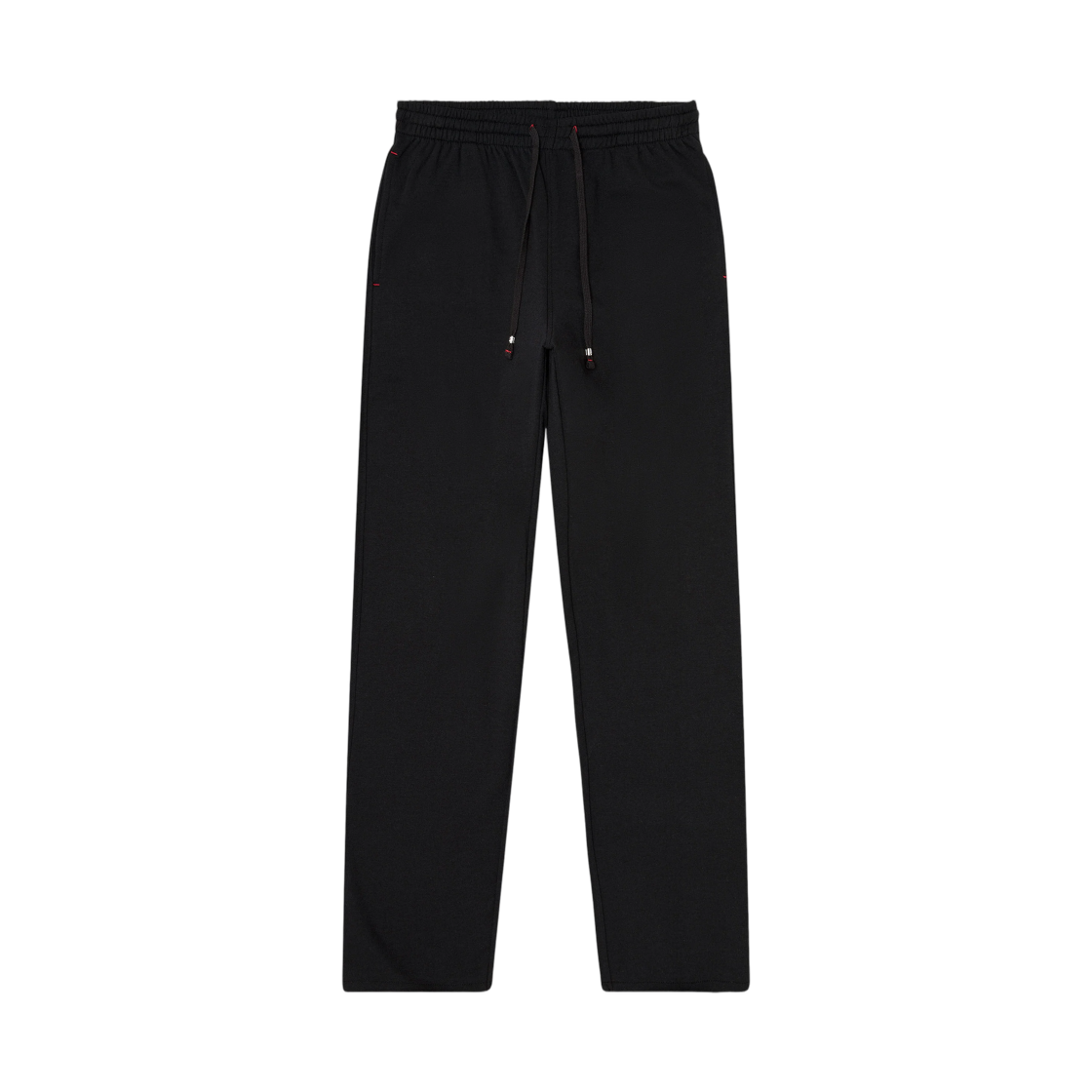 (W) 디젤 피치드 스웨트팬츠 로우 헴 블랙((W) Diesel Peached Sweatpants with Raw Hems Black)