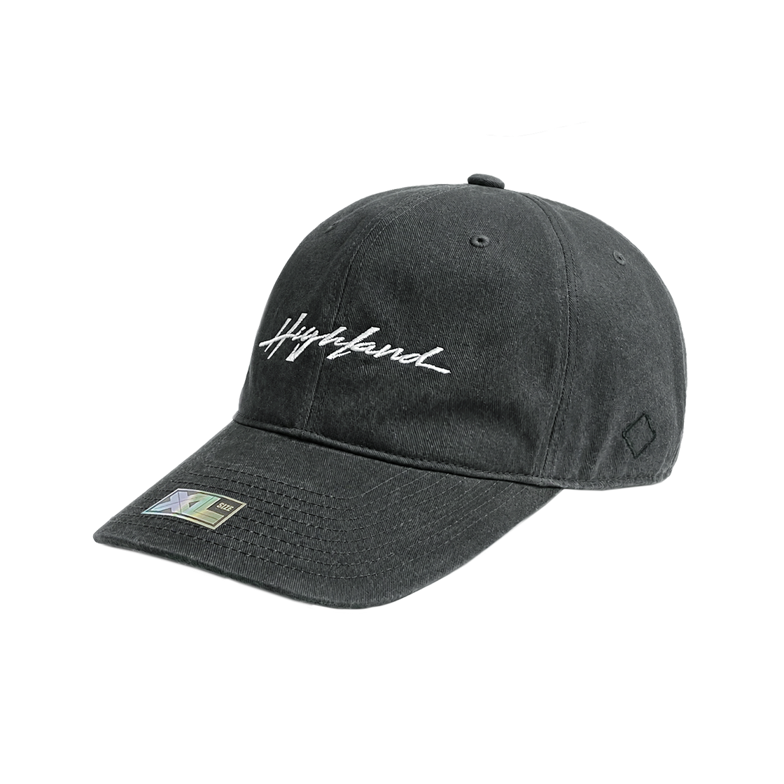 XL142 PLATEAU Big Size Ballcap XL Highland Cap Dark Grey