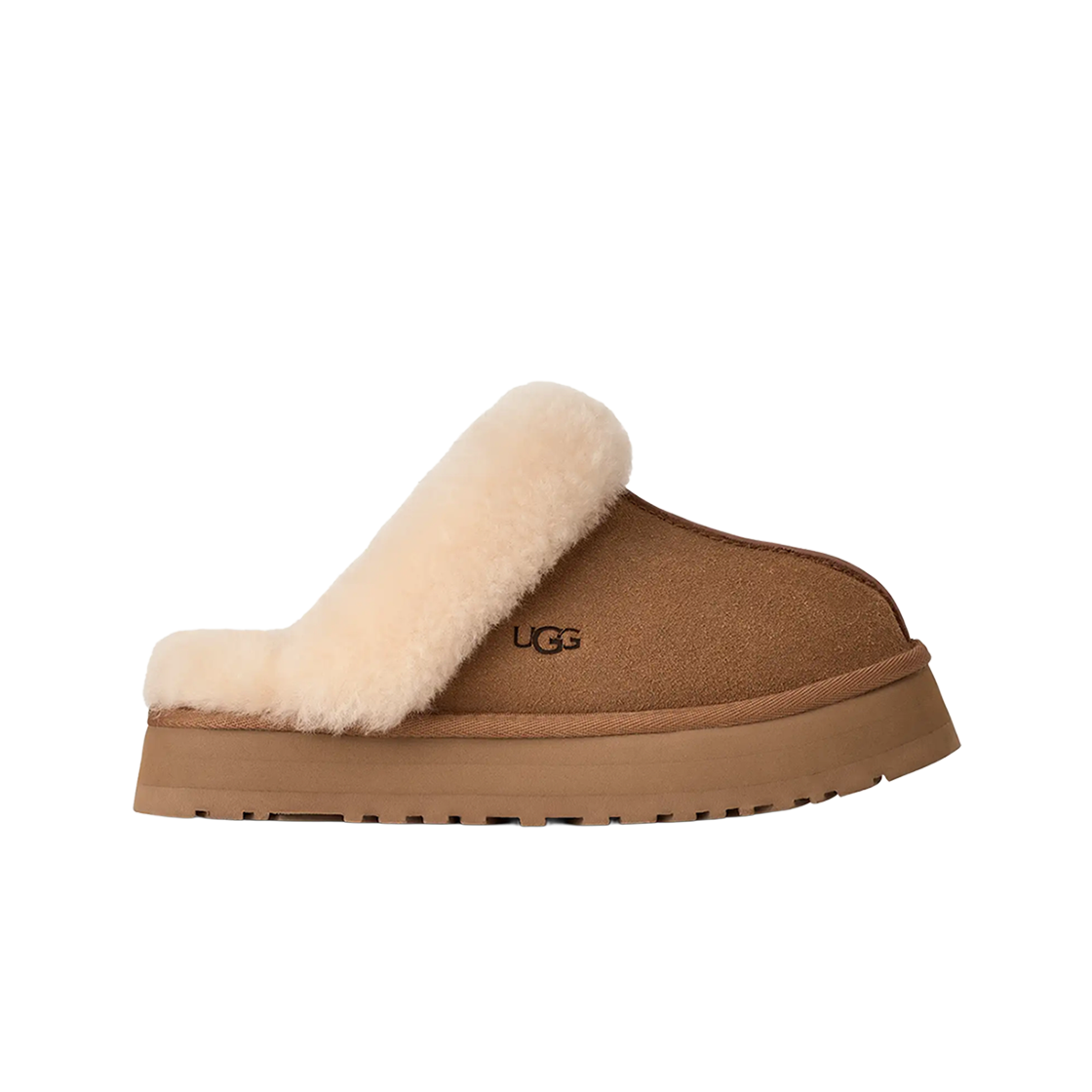[20% 쿠폰] (W) 어그 디스케트 슬리퍼 체스트넛([20% 쿠폰] (W) UGG Disquette Slipper Chestnut) - 1