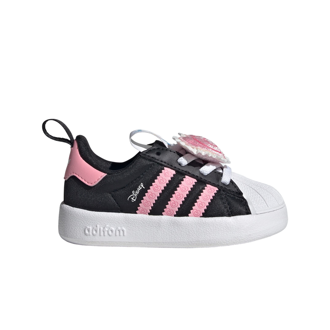 IH7068 (Infant) Adidas x Disney Adiform Superstar 360 Core Black Light Pink