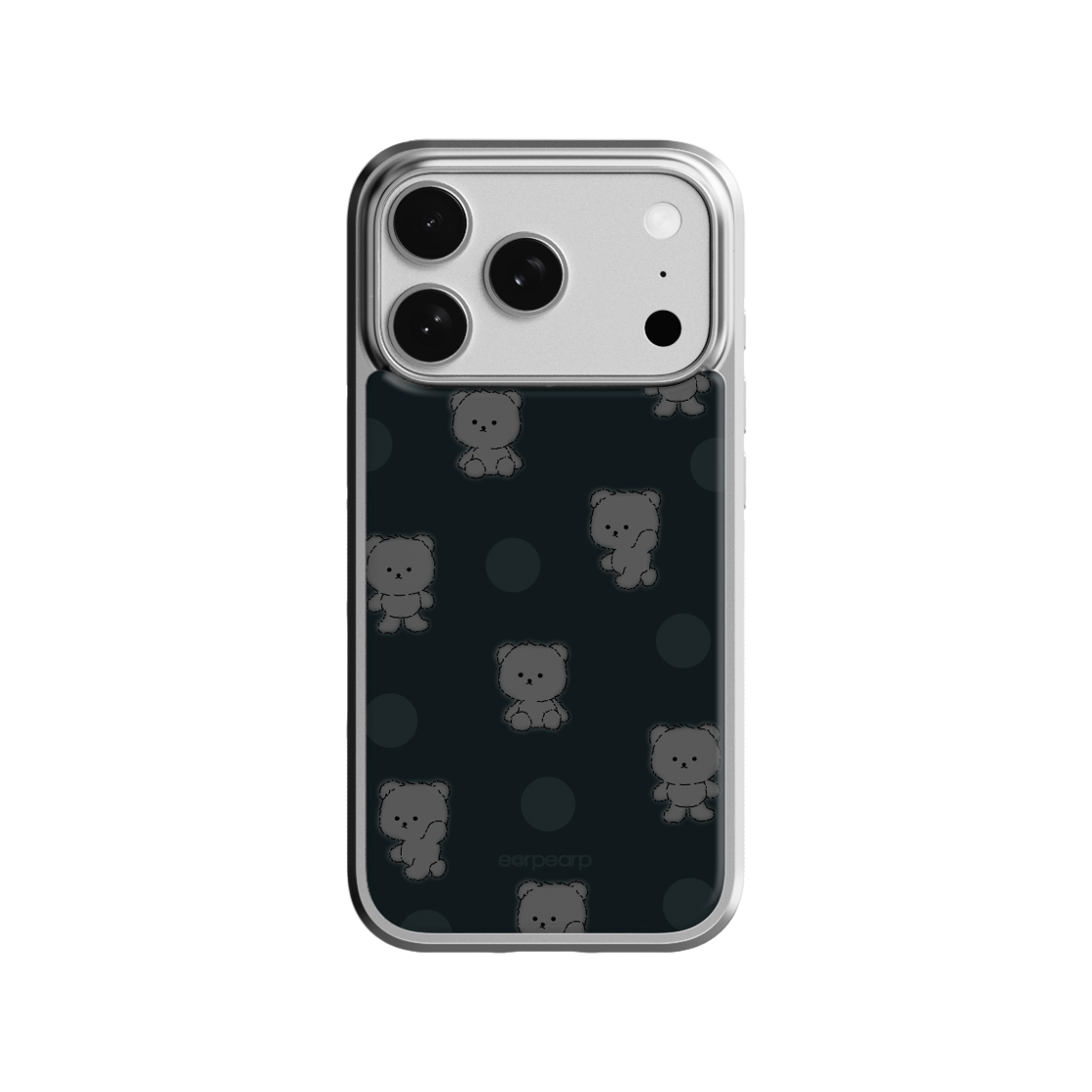 어프어프 티니 코비 에폭시 케이스 실버(EARPEARP Tiny Covy Epoxy Case Silver)