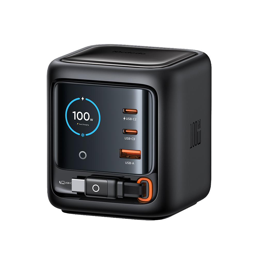 CH-139 Mcdodo GaN 100W Desk-C-Type Integrated Ultra-Fast 3-Port Charger CH139