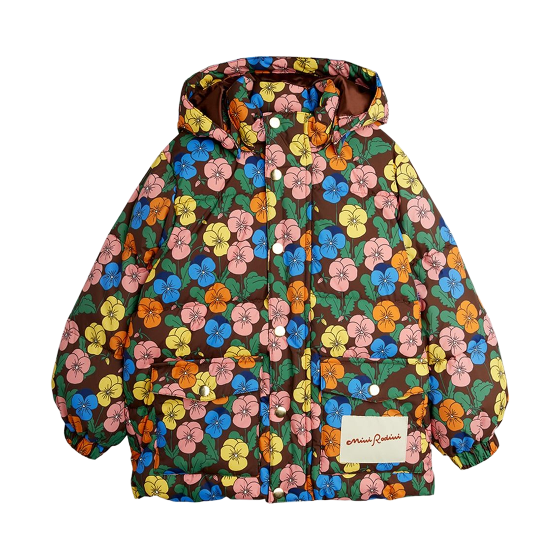 (키즈) 미니 로디니 비올라스 헤비 푸퍼 멀티((Kids) Mini Rodini Violas Heavy Puffer Multi)