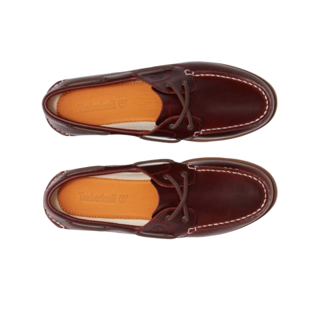 (W) 팀버랜드 클래식 2 아이 보트 슈즈 버건디((W) Timberland Classic 2-Eye Boat Shoes Burgundy) - 2