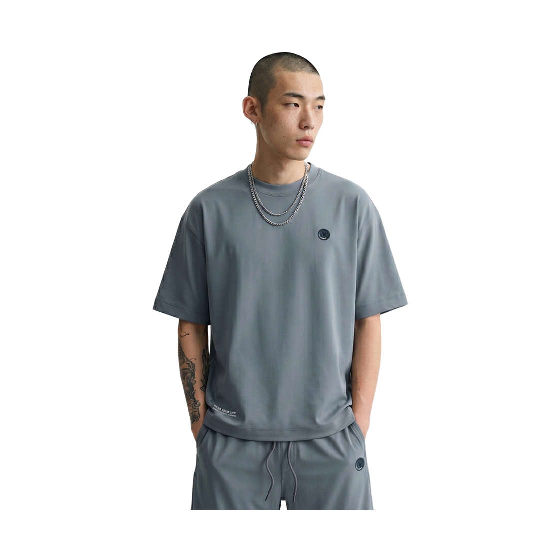 라이프워크 벤츄리 코인 와펜 반팔 티셔츠_LW262TS193(Lifework Venture Coin Wappen Short-Sleeve T-Shirt_LW262TS193) - 2