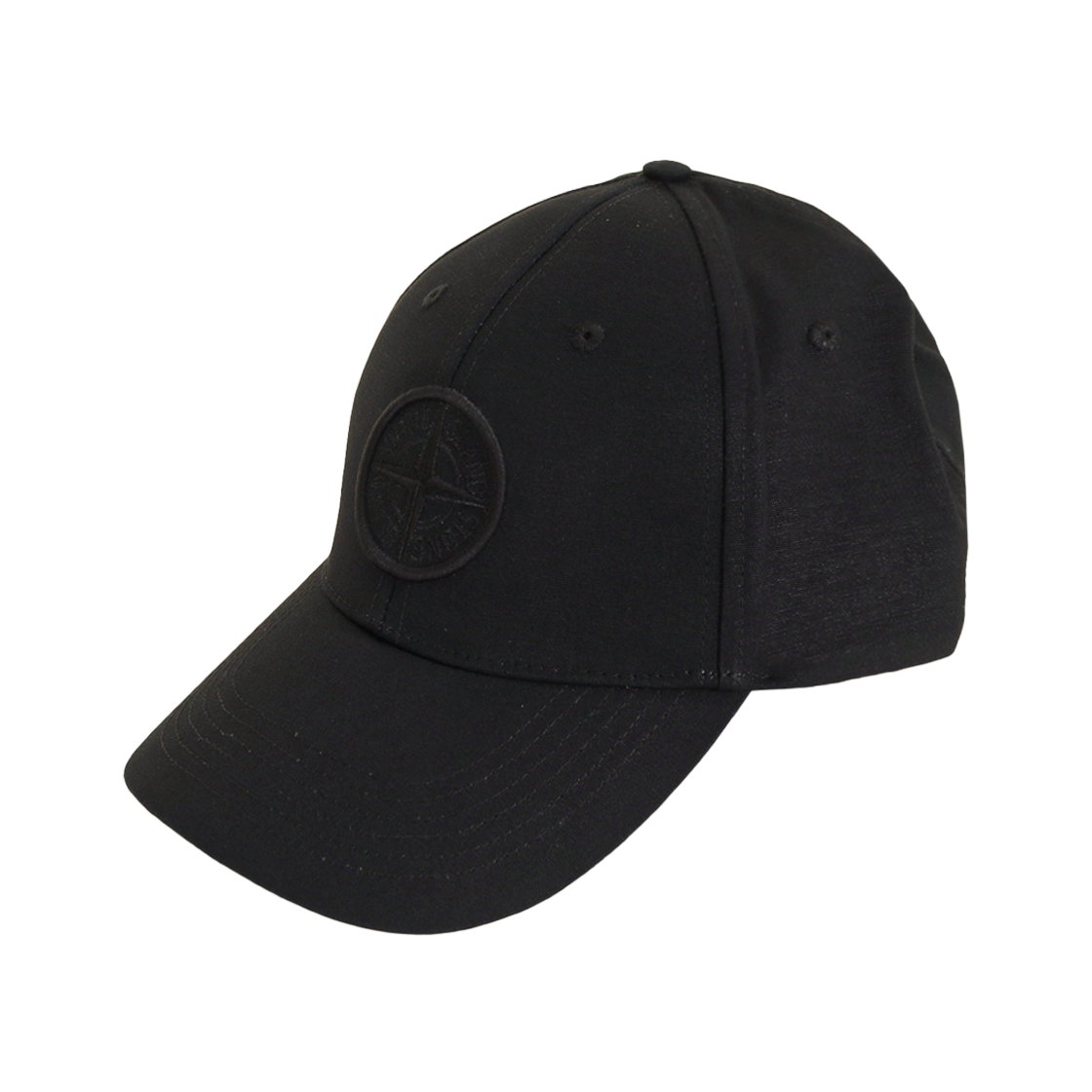 L2S159100013 S0248 V0029 [15% 쿠폰] Stone Island 9100013 Cotton Reps Baseball Cap with Compass Embroidery Black