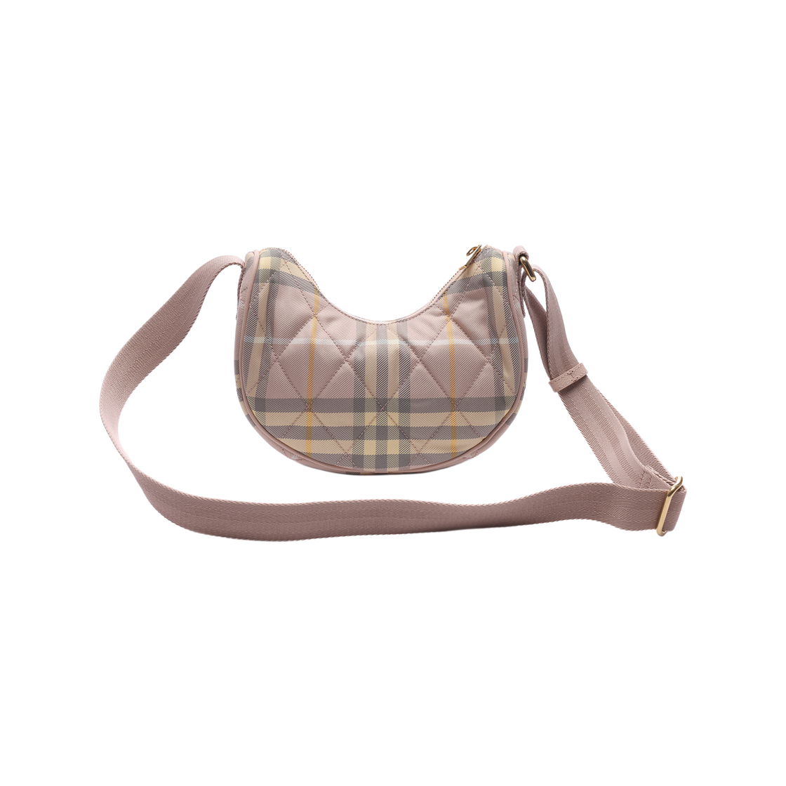 [15% 쿠폰] 버버리 홀스슈 크로스바디백 티컵 핑크([15% 쿠폰] Burberry Horseshoe Crossbody Bag Teacup Pink) - 4