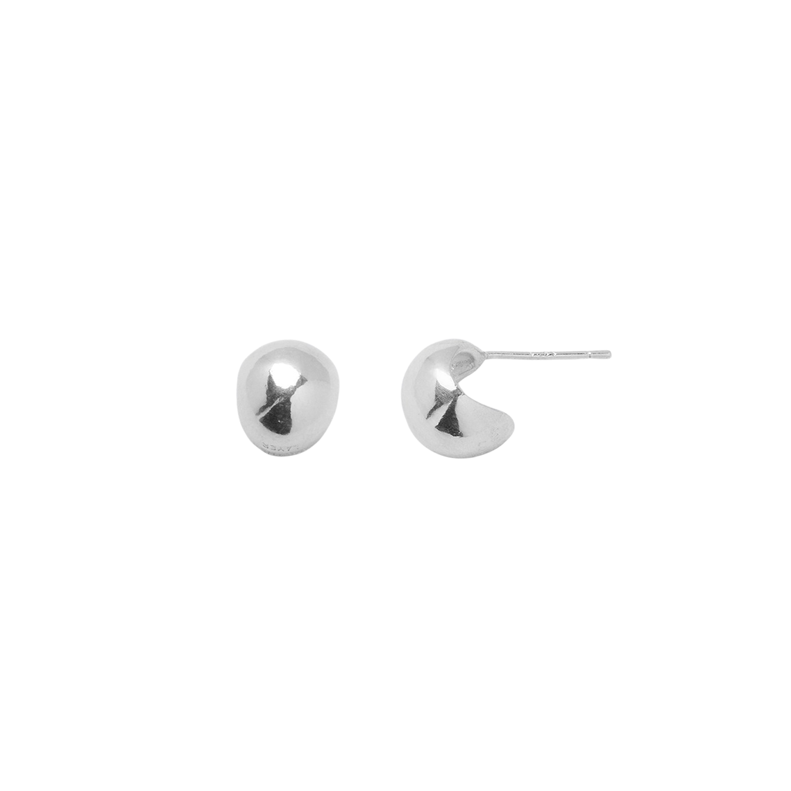 어나더레이어 돔 이어링 실버(Another Layer Dome Earring Silver) - 1