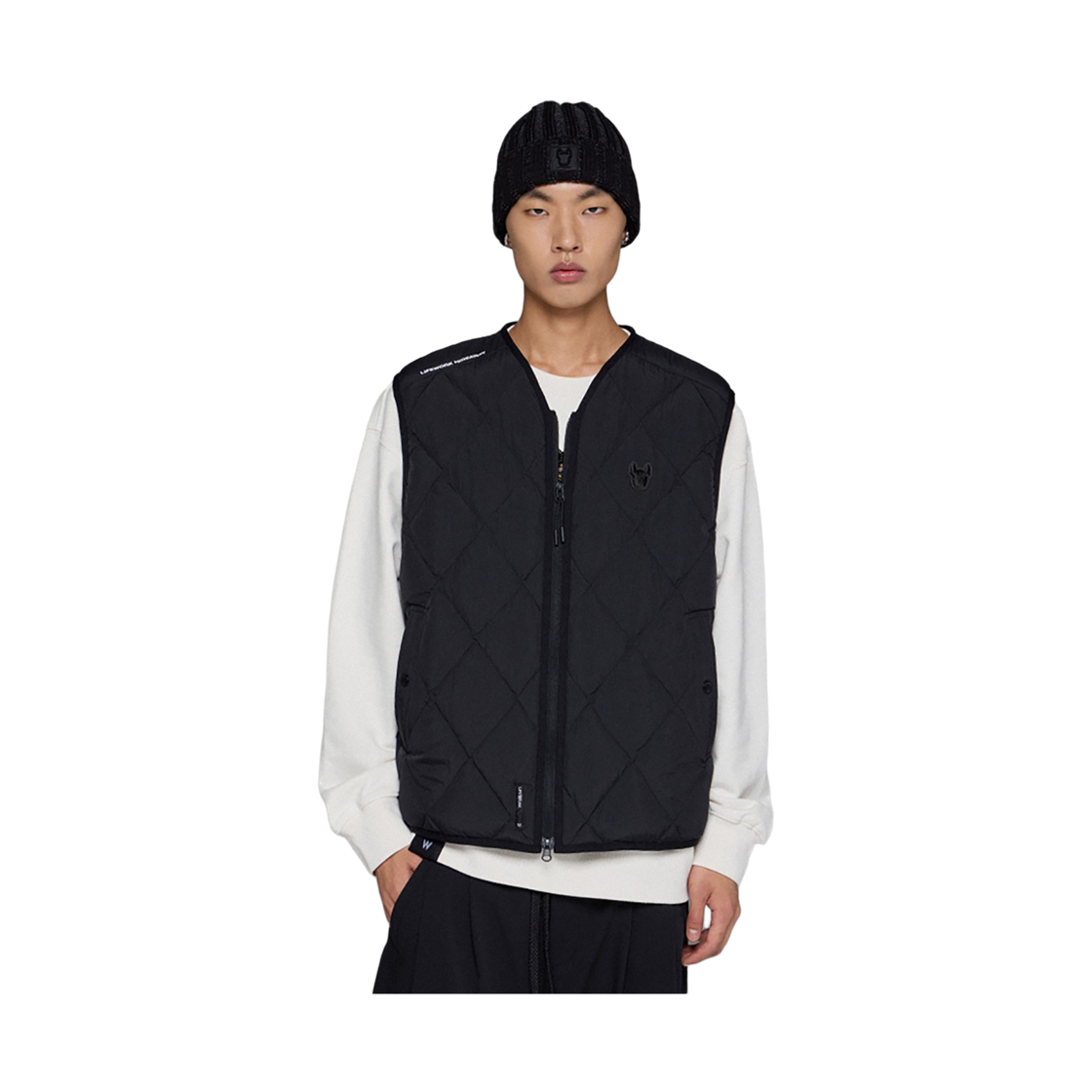 라이프워크 Lite 라독 와펜 퀼팅 다운 베스트_LW254DV300(Lifework Lite Radog Wappen Quilted Down Vest_LW254DV300) - 3