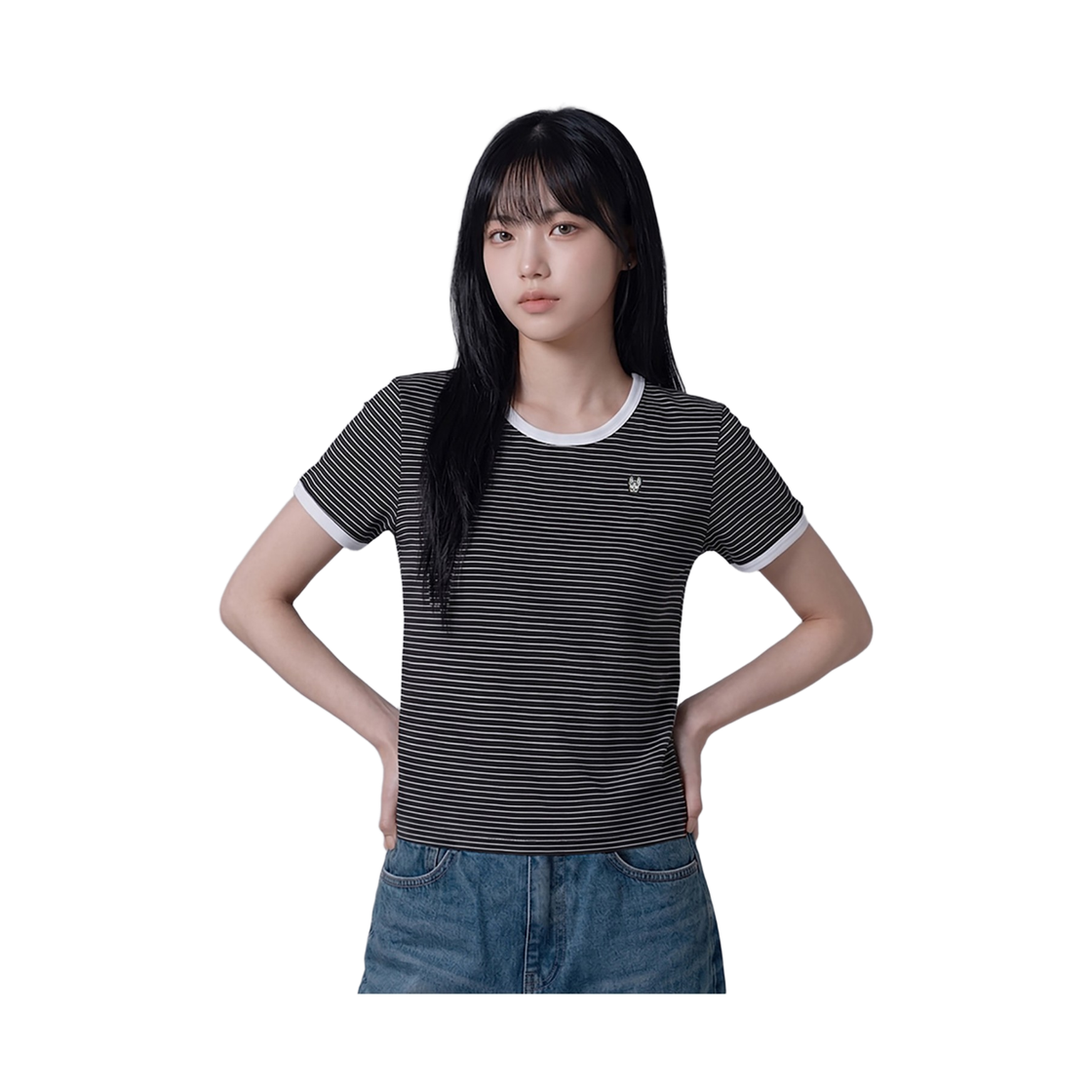 라이프워크 클린 링거 반팔 티셔츠_LW262TS802(Lifework Clean Ringer Short-Sleeve T-Shirt_LW262TS802) - 3