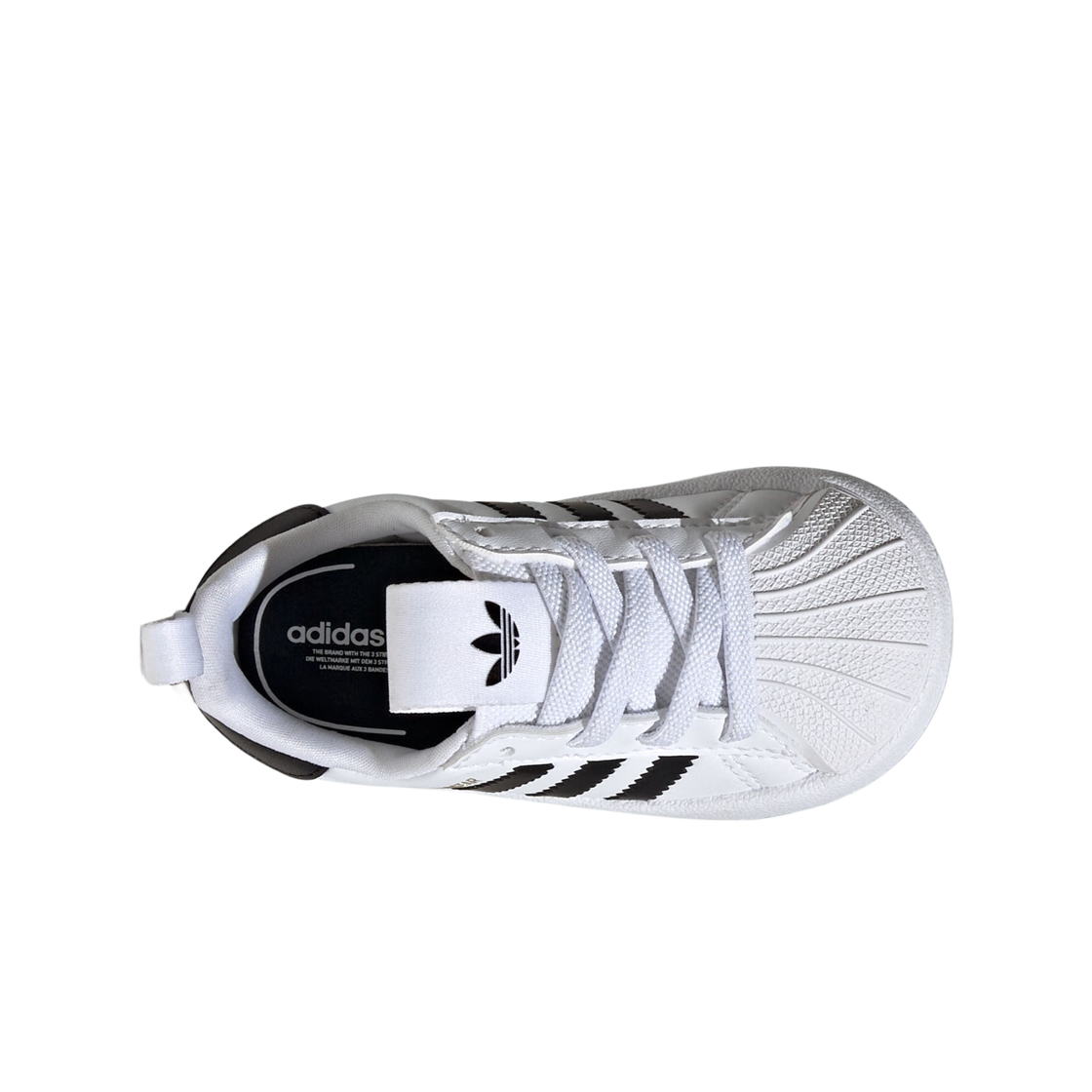 (인펀트) 아디다스 아디폼 슈퍼스타 360 클라우드 화이트 코어 블랙((Infant) Adidas Adiform Superstar 360 Cloud White Core Black) - 2