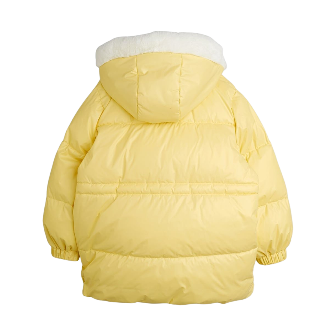 (키즈) 미니 로디니 리츠라츠 패치 헤비 푸퍼 옐로우((Kids) Mini Rodini Ritzratz Patch Heavy Puffer Yellow) - 2