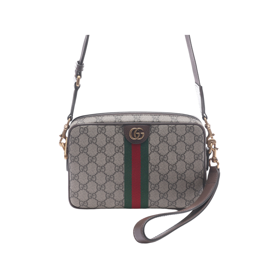 839155 FAEOF 9745 26S [15% 쿠폰] Gucci Ophidia Small Crossbody Bag Beige Dark Brown