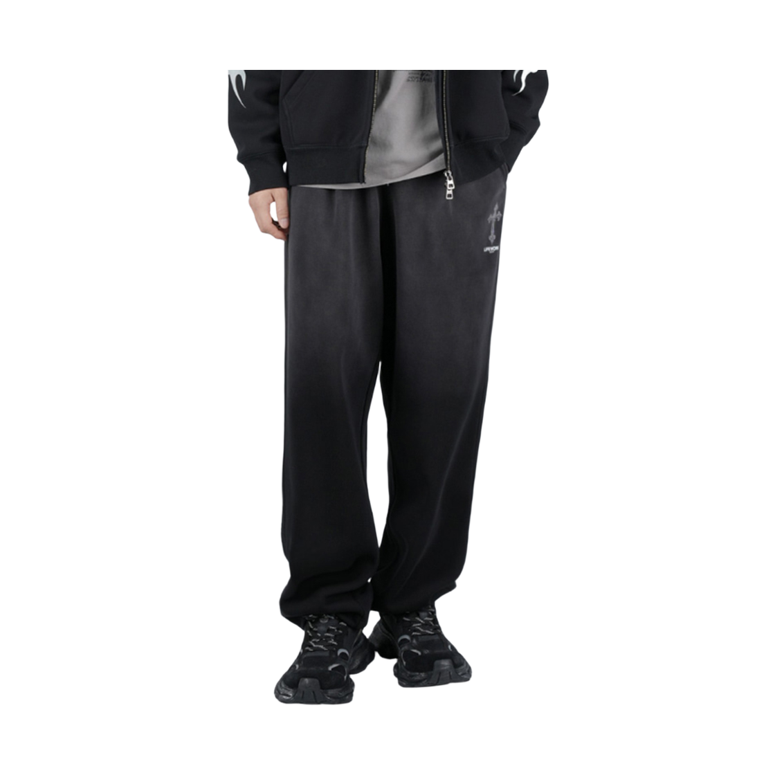 라이프워크 L4 Lite 본딩 빈티지 다잉 팬츠_LW254KL450(Lifework L4 Lite Bonding Vintage Dyed Pants_LW254KL450) - 2