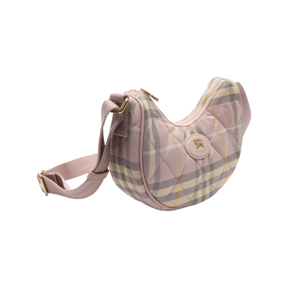 [15% 쿠폰] 버버리 홀스슈 크로스바디백 티컵 핑크([15% 쿠폰] Burberry Horseshoe Crossbody Bag Teacup Pink) - 3
