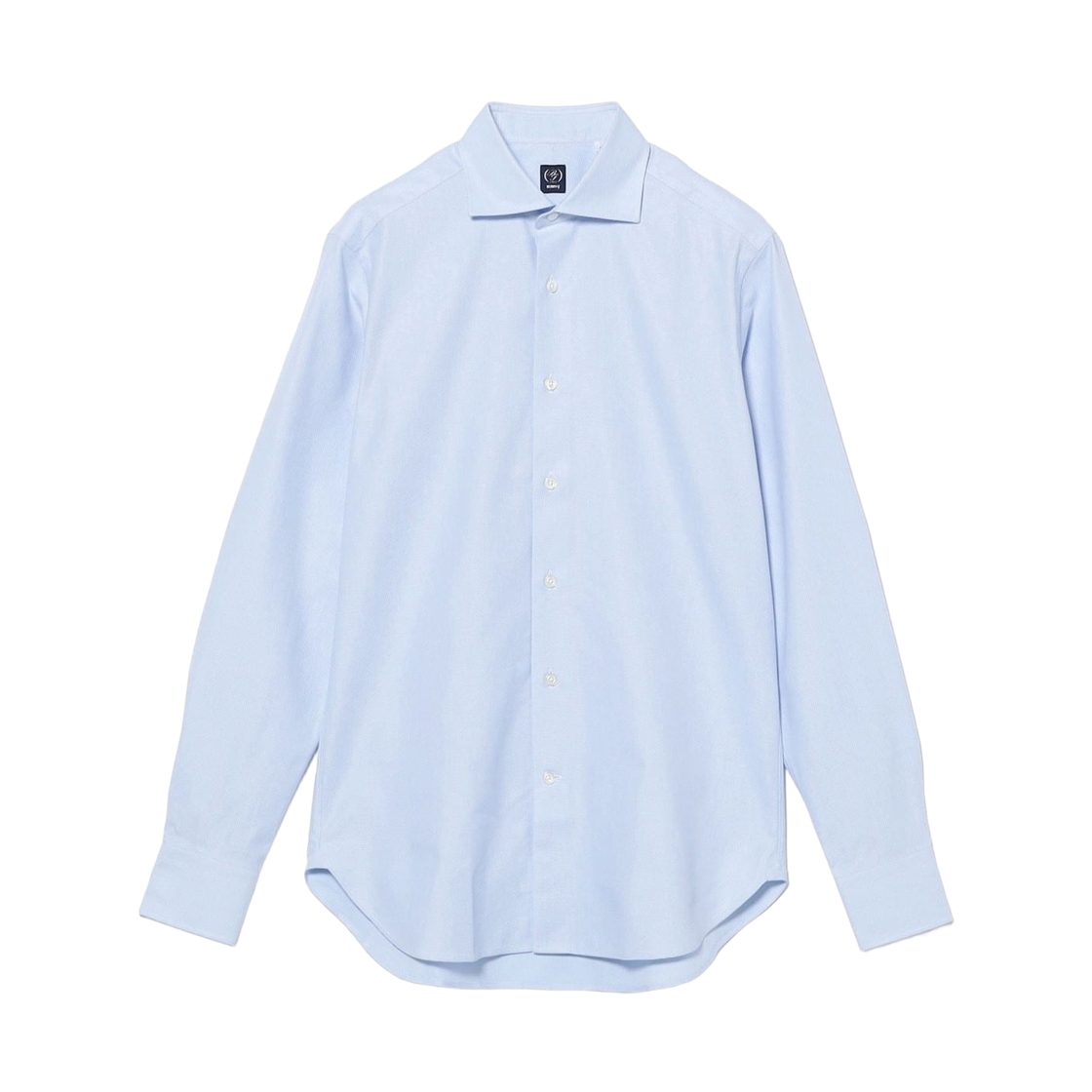 21-11-1029-563 Beams F Coolmax Calamie Cutaway Collar Shirt Sax