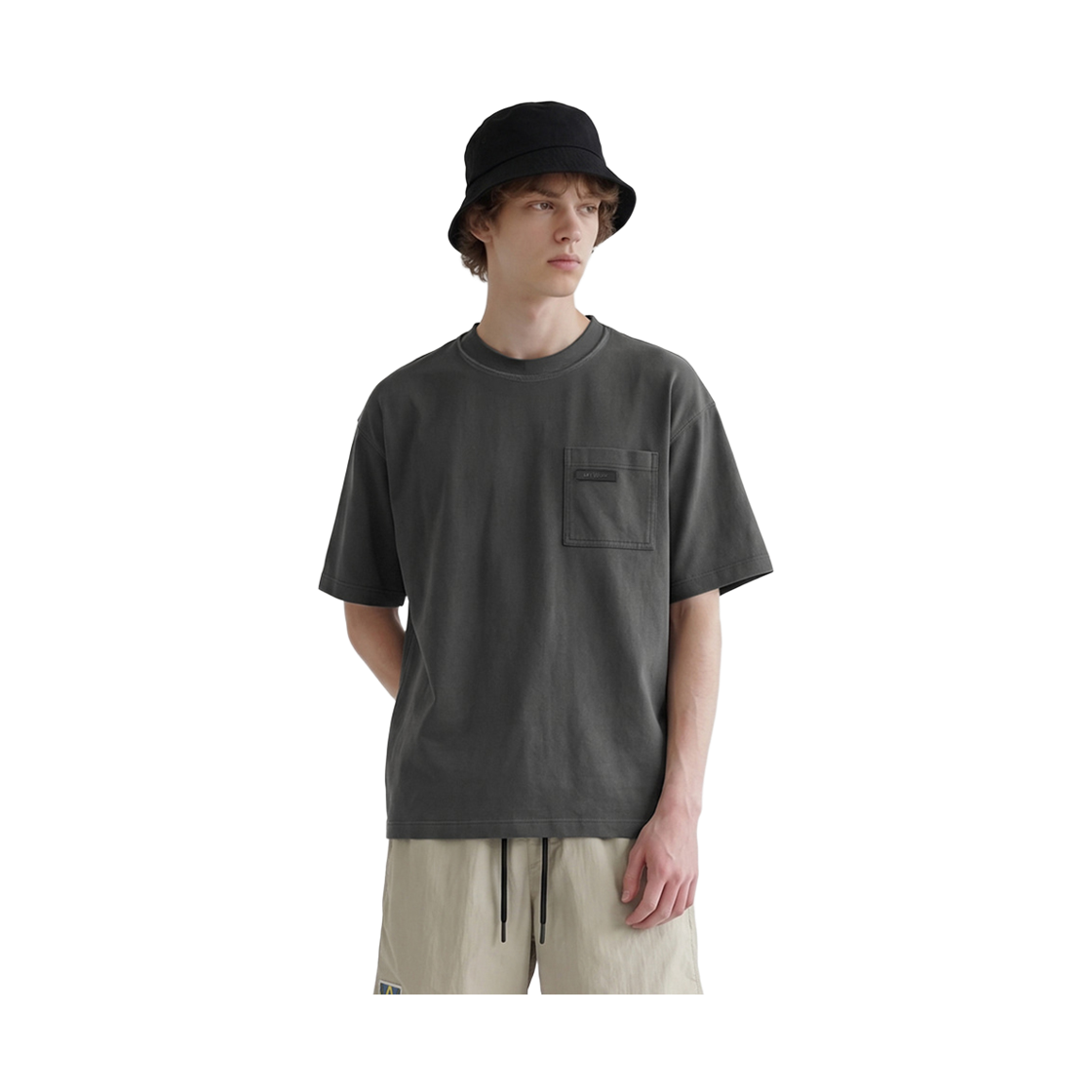 라이프워크 빈티지 스프레이 포켓 반팔 티셔츠_LW262TS429(Lifework Vintage Spray Pocket Short-Sleeve T-Shirt_LW262TS429) - 2