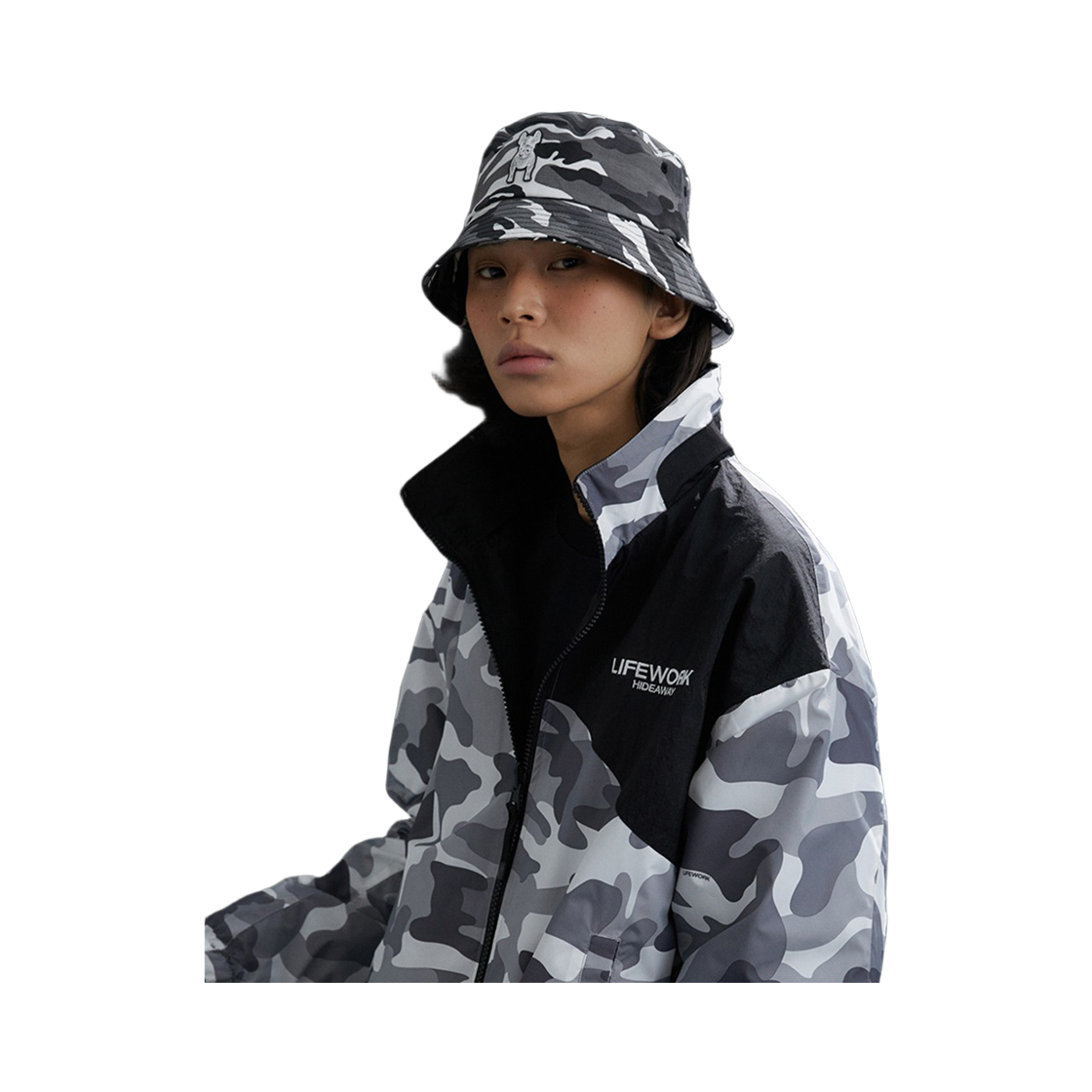 라이프워크 미니라독 버킷햇_LW225CP410(Lifework Mini Radog Bucket Hat_LW225CP410) - 2