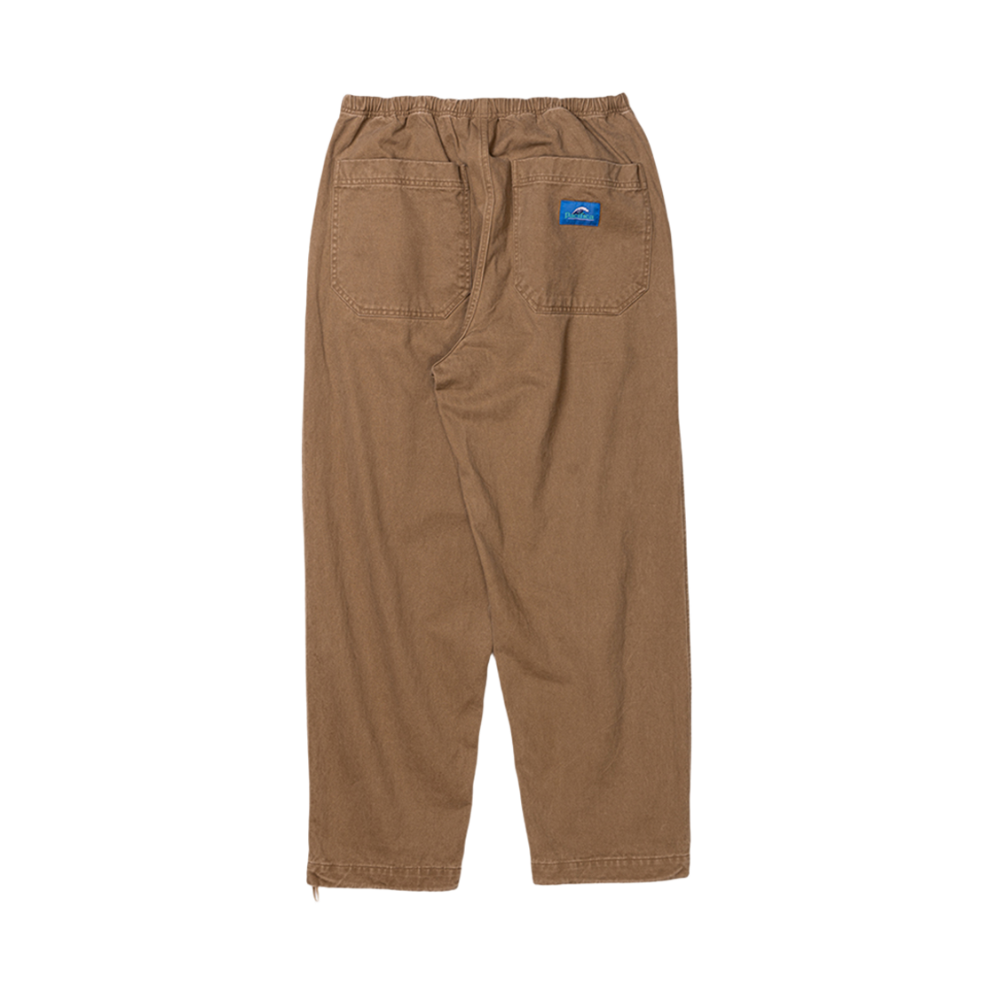 빅웨이브 컬렉티브 루즈 스트레이트 이지 팬츠 워시드 올리브(BIGWAVE COLLECTIVE Loose Straight Easy Pants Washed Olive) - 2